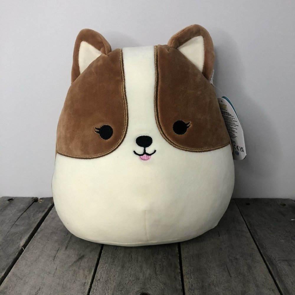Squishmallow Regina The Corgi 8 Inch Kellytoy Mars